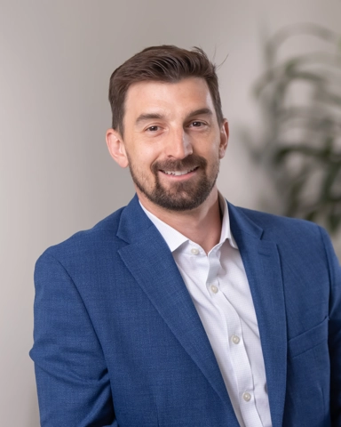 portrait of a smiling person in business attire